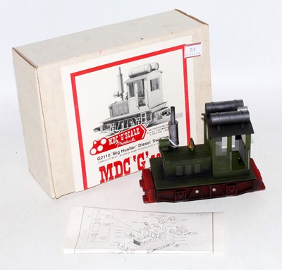 Lot 313 - MDC "G" scale product G2110 diesel switcher,...