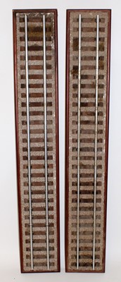Lot 58 - A pair of professionally made 3½" gauge...