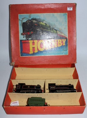 Lot 348 - Hornby no. 40 tank goods set box (BF-G)...