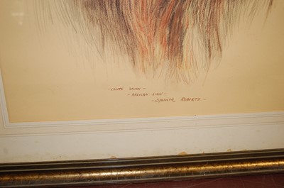 Lot 1028 - Spencer Roberts - Bengal Tiger, pastel, signed...