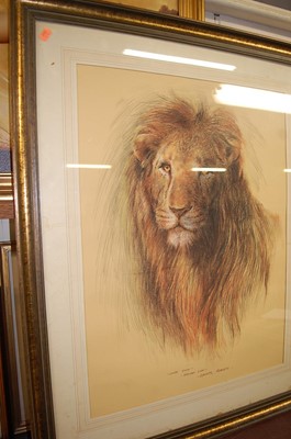 Lot 1028 - Spencer Roberts - Bengal Tiger, pastel, signed...