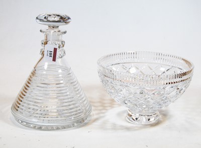 Lot 105 - A late 19th/early 20th century Stuart Crystal...