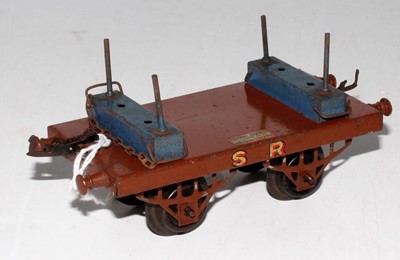 Lot 362 - Hornby 1928-30 SR no. 1 lumber wagon - one...
