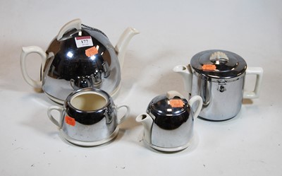 Lot 177 - A Celtic beehive "Stay Hot" 4 piece tea...