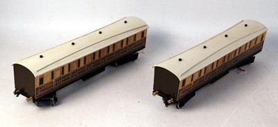 Lot 381 - Two x reproduction Bowman GWR 1st/3rd...
