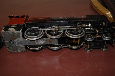 Lot 387 - Bassett Lowke live steam maroon LMS 4-6-0...