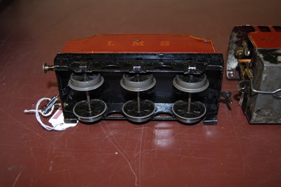 Lot 387 - Bassett Lowke live steam maroon LMS 4-6-0...