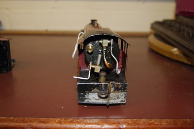 Lot 387 - Bassett Lowke live steam maroon LMS 4-6-0...