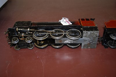 Lot 387 - Bassett Lowke live steam maroon LMS 4-6-0...