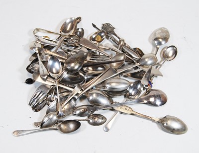 Lot 351 - A large collection of assorted loose silver...