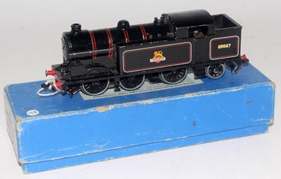 Lot 622 - EDL17 Hornby Dublo 0-6-2 tank loco BR69567...