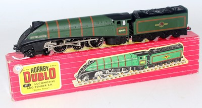 Lot 627 - 2211 Hornby Dublo 2-rail loco and tender...