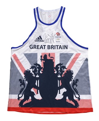 Lot 21 - Signed Dame Jessica Ennis-Hill 2016 Team GB...