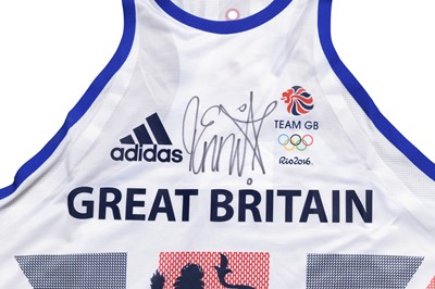 Lot 21 - Signed Dame Jessica Ennis-Hill 2016 Team GB...