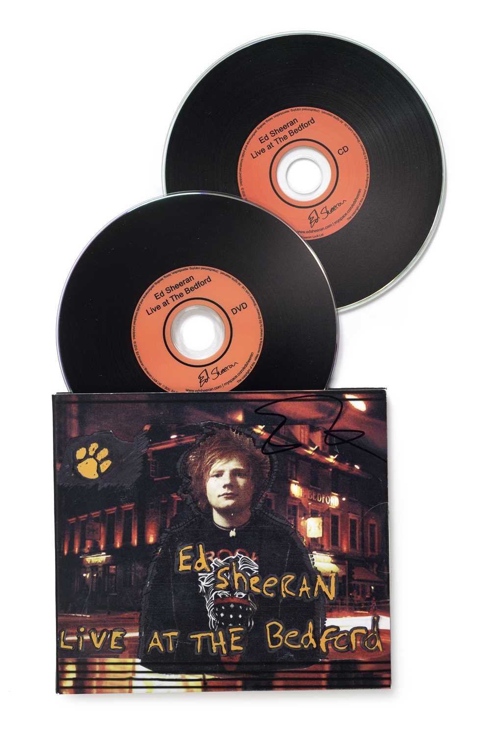 tanto Demon Play Agradecido Lot 32 - Signed Ed Sheeran Live at the Bedford CD &
