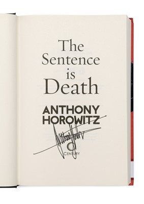 Lot 38 - Signed Anthony Horowitz Bestselling Crime...