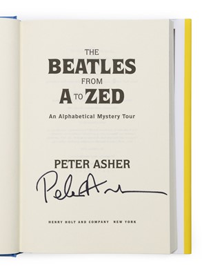 Lot 56 - The Beatles From A to Zed Book by Peter Asher...