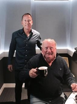 Lot 79 - Alan Brazil and Ray Parlour, invite 2 guests...