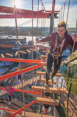 Lot 105 - 2 Tickets to Europe’s tallest High Ropes at...