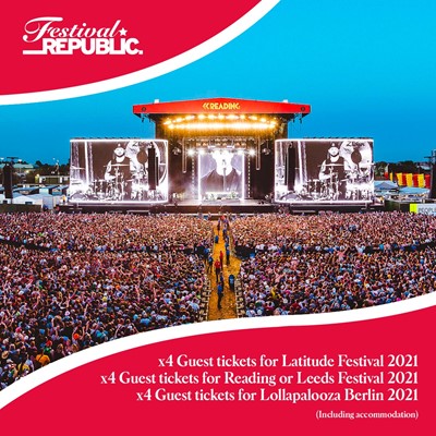 Lot 137 - 4 Guest Tickets to Latitude 2021, 4 Guest...