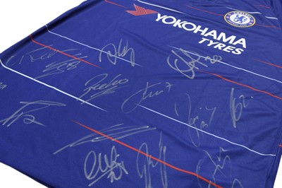 Lot 166 - Chelsea FC Football Shirt Signed by the...
