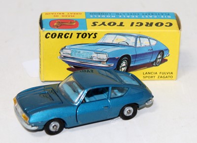 Lot 1681 - A Corgi Toys No. 332 Lancia Fulvia Sport...