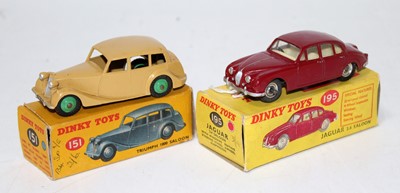 Lot 2173 - A Dinky Toys boxed diecast group to include No....