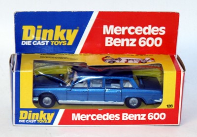 Lot 2175 - A Dinky Toys No. 128 Mercedes Benz 600...