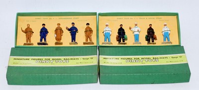 Lot 2182 - A Dinky Toys 0 gauge miniature figurine group...