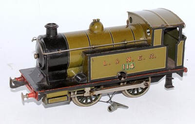 Lot 391 - A Bassett Lowke gauge 1 0-4-0 clockwork...