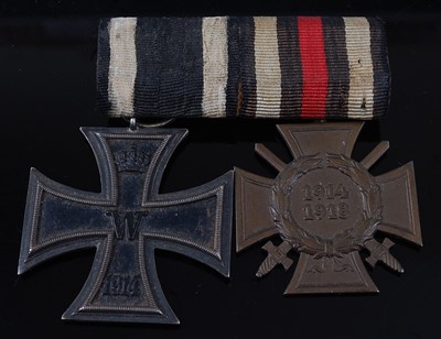 Lot 133 - An Imperial German Iron Cross 2nd class, the...