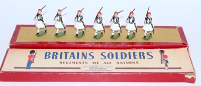 Lot 1317 - A Britains No. 196 Regiments of All Nations...