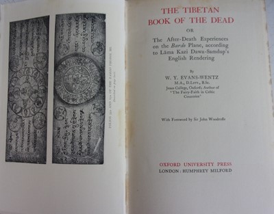 Lot 2026 - EVANS-WENTZ, W.Y. The Tibetan Book of the Dead,...
