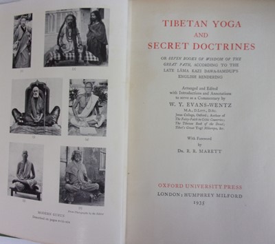 Lot 2028 - EVANS-WENTZ, W.Y. Tibetan Yoga and Secret...