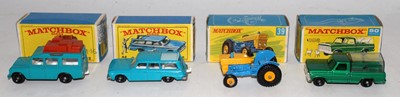 Lot 2345 - Four various boxed Matchbox 1/75 series...