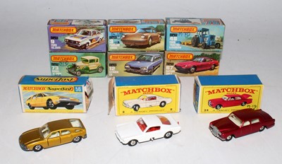 Lot 2347 - A collection of various boxed Matchbox 1/75...