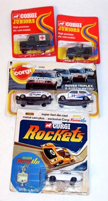 Lot 1691 - A Corgi Juniors and Corgi Rockets carded...