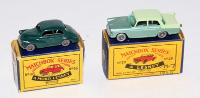 Lot 2352 - A Matchbox 1/75 series boxed diecast group to...