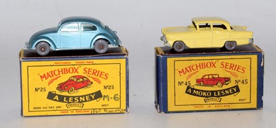 Lot 2353 - A Matchbox 1/75 series boxed diecast group to...