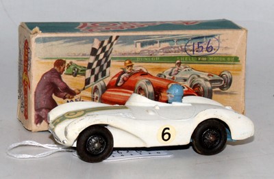 Lot 2828 - A Crescent Toys No. 1291 model of an Aston...