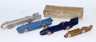 Lot 2830 - A collection of various diecast Landspeed...