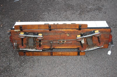 Lot 99 - Two riding trolleys for 5" gauge use, both in...