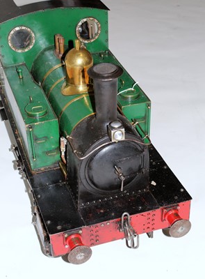Lot 30 - A 7¼" gauge live steam locomotive finished...