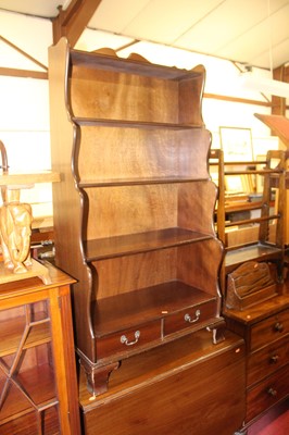 Lot 1221 - A mid-19th century style mahogany waterfall...