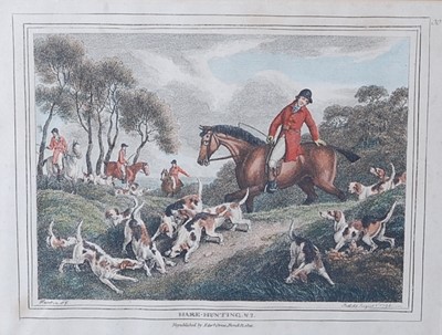 Lot 487 - After Samuel Howitt, (1756-1822), Hare-Hunting,...