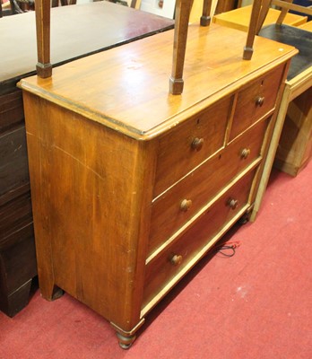 Lot 1248 - A Victorian mahogany chest, containing two...