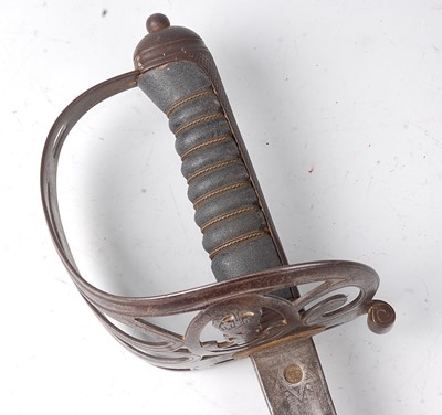 Lot 156 - A British 1827 pattern Rifle Officer's sword,...