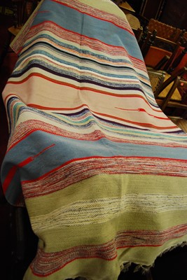 Lot 1269 - Two contemporary woollen Kelim type rugs