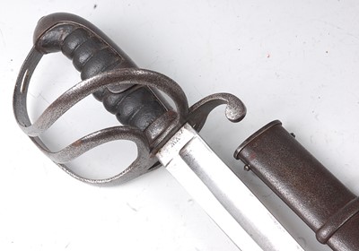 Lot 193 - A British 1821 Cavalry Trooper's sword, the...