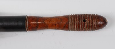 Lot 101 - A 19th century turned ash? Essex Constabulary...